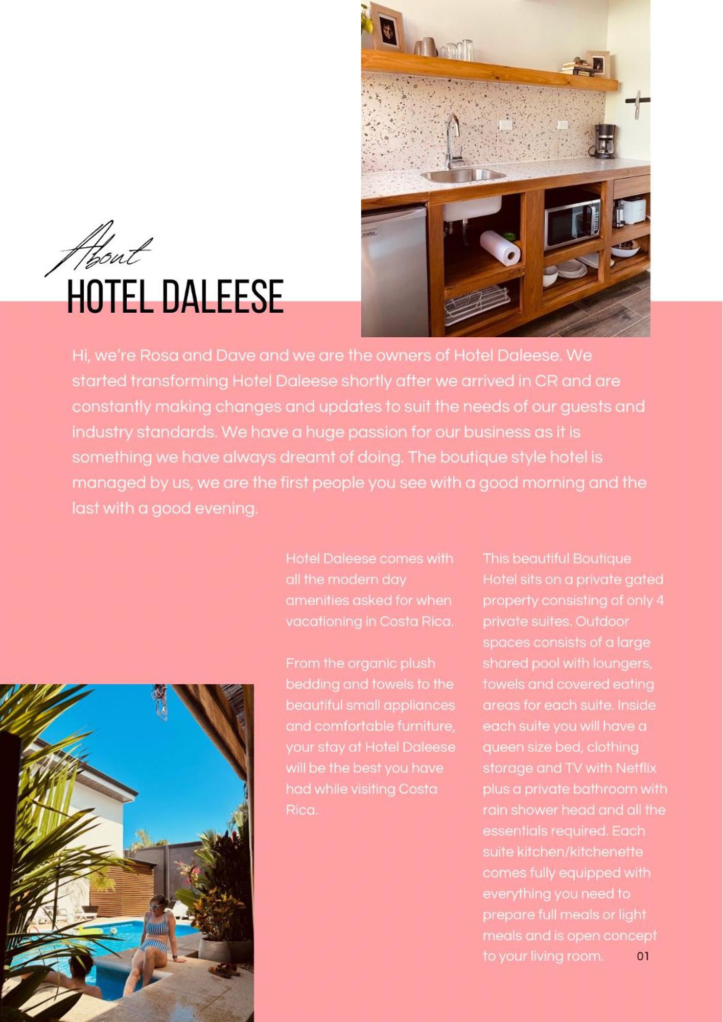 Hotel Daleese Uvita Exterior foto